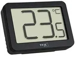 TFA Dostmann Thermometer Schwarz 30.1065.01