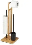 Stand WC-Garnitur Mod. Rivalta Allegre, aus Rattan und Bambus