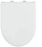 WC Sitz Mod. Sindia Wei&szlig;, stabiler Toilettensitz mit Absenkautomatik