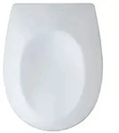 Toilettensitz Mod. Varoni, WC-Sitz mit Absenkautomatik, Schnellbefestigung, aus