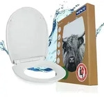 WC Sitz Mod. Yak, Toilettendeckel mit Absenkautomatik und Motiv