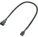 PC-L&uuml;fter Verl&auml;ngerungskabel [1x PC-L&uuml;fter Stecker 4pol. - 1x PC-L&uuml;fter Buchse