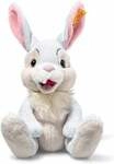 Steiff 024627 - Soft Cuddly Friends Disney Originals Klopfer, Hase, wei&szlig;/mehrfarbig,