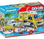 PLAYMOBIL&reg; City Life 71202 Rettungswagen mit Licht und Sound