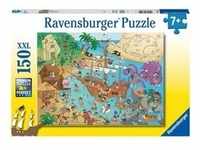 Ravensburger 13349 - Die Piratenbucht, Kinderpuzzle, 150 XXL-Teile