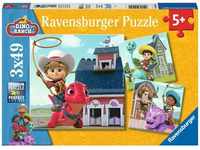 Puzzle Ravensburger Dino Ranch: Jon, Min und Miguel 3 X 49 Teile, Spielwaren