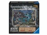 Ravensburger EXIT Puzzle 17365 Das Fischerdorf - 759 Teile Puzzle für Erwachsene und