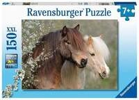 Puzzle Ravensburger Sch&ouml;ne Pferde 150 Teile XXL