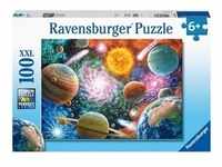 Ravensburger 13346 - Sterne und Planeten, Weltall-Kinderpuzzle, 100 XXL-Teile