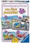 Puzzle Ravensburger MfP Meine Einsatzfahrzeuge 2, 4, 6, 8 Teile
