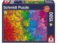 Schmidt Spiele - Bunter Blätterwald, 1500 Teile, Spielwaren