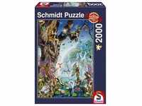 Schmidt 57386 - Im Tal der Wasserfeen, Puzzle, 2.000 Teile