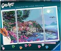 CreArt Premium Triptychon - Cinque Terre