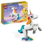 LEGO Creator 3in1 31140 Magisches Einhorn, Spielzeug mit Tierfiguren