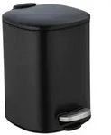 Treteimer Mod. Alassio, Schwarz 5 L, mit Easy-Close Absenkautomatik