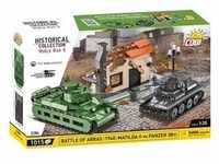 COBI Historical Collection 2284 - MATILDA II vs Panzer 38(t), 1015 Klemmbausteine
