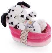 NICI - Sleeping Pets - Welpe Dalmatiner 12cm im K&ouml;rbchen