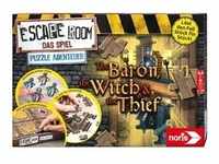 Noris 606101976 - Escape Room Das Spiel Puzzle Abenteuer, The Baron, The Witch & The