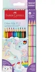 Faber-Castell Buntstifte Colour Grip Einhorn 10+3