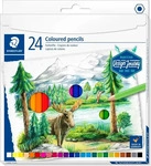 STAEDTLER Farbstift Sechskantform, 24er Etui