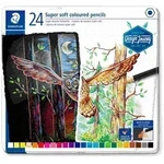 STAEDTLER Schreib- und Zeichbedarf 149C Super weicher Farbstift, 24er Set
