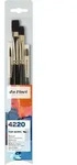 da Vinci Pinselset TOP-ACRYL-Malpinsel, f&uuml;r Acryl, &Ouml;l und Aquarell, 4er Set