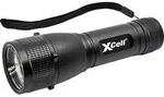 XCell 146362 LED Taschenlampe mit Handschlaufe, mit Holster, mit Stroboskopmodus