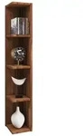 Holz Stand Regal Aufbewahrung Deko Eckregal Honsa