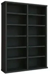 Holz CD DVD Stand Regal Schrank St&auml;nder Ronul