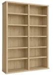 Holz CD DVD Stand Regal Schrank St&auml;nder Ronul