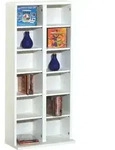 Holz CD DVD Stand Regal Schrank St&auml;nder Milano