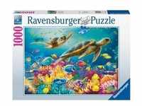 Puzzle Ravensburger Blaue Unterwasserwelt 1000 Teile