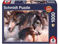 Schmidt Spiele - Standard - Pinto-Herde, 1000 Teile, Spielwaren