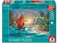 Schmidt 58030 - Thomas Kinkade, Disney Dreams Collection: Moana Vaiana, Puzzle, 1000