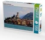 CALVENDO Puzzle Altstadt von Malcesine 1000 Teile Lege-Gr&ouml;&szlig;e 64x48cm Foto-Puzzle