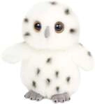 Teddy Hermann 94172 - Schneeeule, Eule, Pl&uuml;schtier, 16 cm