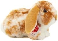 Teddy Hermann 93730 - Widderkaninchen hellbraun-wei&szlig; gescheckt, Hase-Pl&uuml;schtier, 23