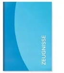 Zeugnismappe Duo, Blau