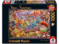 Schmidt Spiele - Katzenmanie, 1000 Teile, Spielwaren