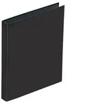 PAGNA Ringbuch Basic Colours DIN A4 Schwarz 4 Ringe 20605-01