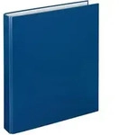 VELOFLEX Ringbuch 4 Ringe Basic blau DIN A4 R&uuml;ckenbreite 3cm