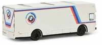 Schuco 452668100 H0 LKW Modell Mercedes Benz Renntransporter BMW