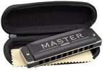 Master Edition Blues Harmonica in C (incl. soft case and cleaning cloth)