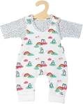 Puppen-Strampler mit T-Shirt Pinguin P&uuml;nktchen, Gr. 28-35 cm