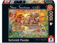 Schmidt Spiele - Afrikas Tiere, 1000 Teile