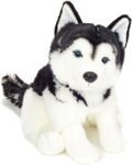 Teddy Hermann 91976 - Husky sitzend, Hund-Pl&uuml;schtier, 30 cm