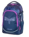 SCHNEIDERS Schulrucksack Fame 2.0 Magic Dragonfly dark blue
