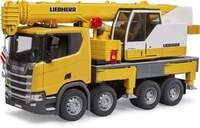 bruder 03571 Scania Super 560R Liebherr Kran-LKW mit L+S Modul