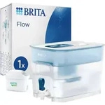 Brita Flow 125356 Wassersparfilter-Set 8.2l Wei&szlig;, Petrol