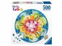 Ravensburger - Circle of Colors Ice Cream, 500 Teile, Spielwaren